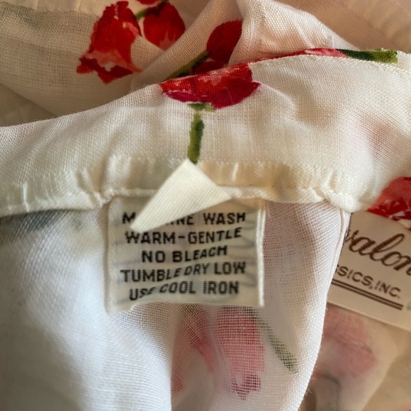 Vintage 70s Avalon Maxi Shirt Dress SZ 10 - Picture 13 of 14